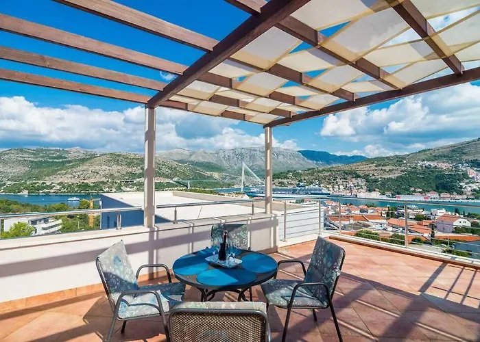 Modern With Swimming Pool - Penthouse Apartment Dubrovnik