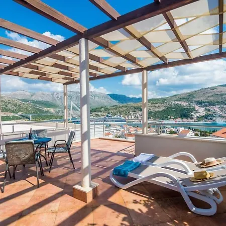 Modern With Swimming Pool - Penthouse * Dubrownik