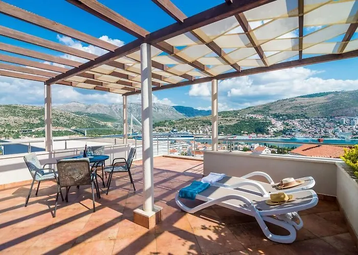 Modern With Swimming Pool - Penthouse * Dubrownik